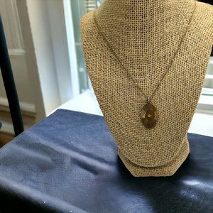 Stella & Dot Starstruck Charm Necklace Gold Tone Adjustable 23"
